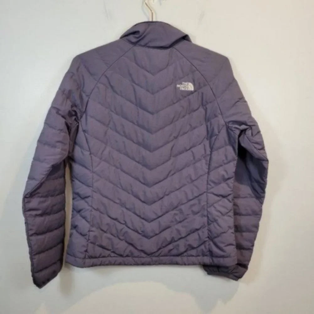 The North Face | Goose Down Puffer 550 Jacket coat Gray Blue - Picture 2 of 10